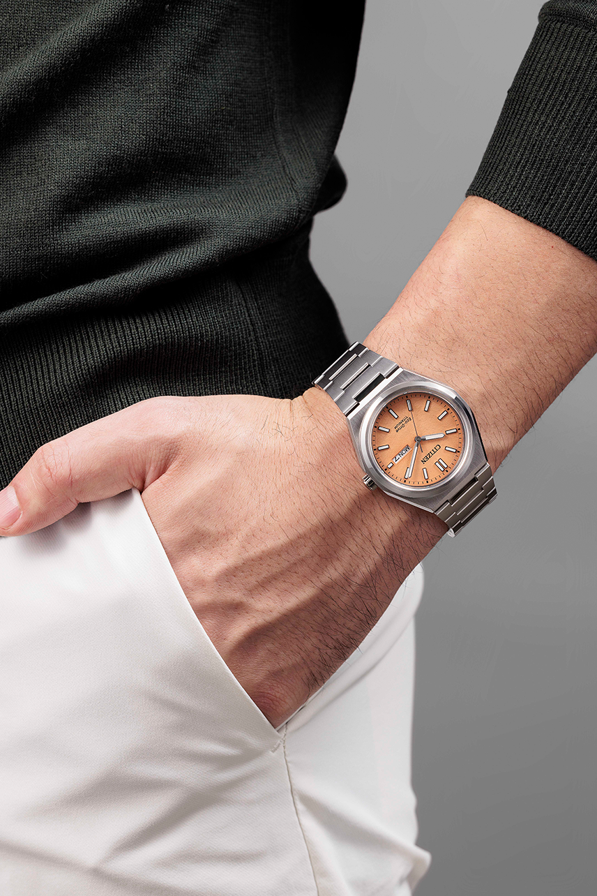 นาฬิกา CITIZEN Zenshin รุ่น AW0130-85Z Super Titanium Eco-Drive