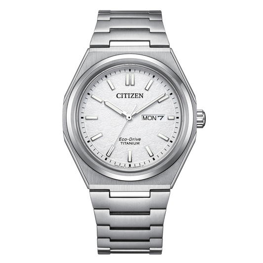 นาฬิกา CITIZEN Zenshin รุ่น AW0130-85A Super Titanium Eco-Drive