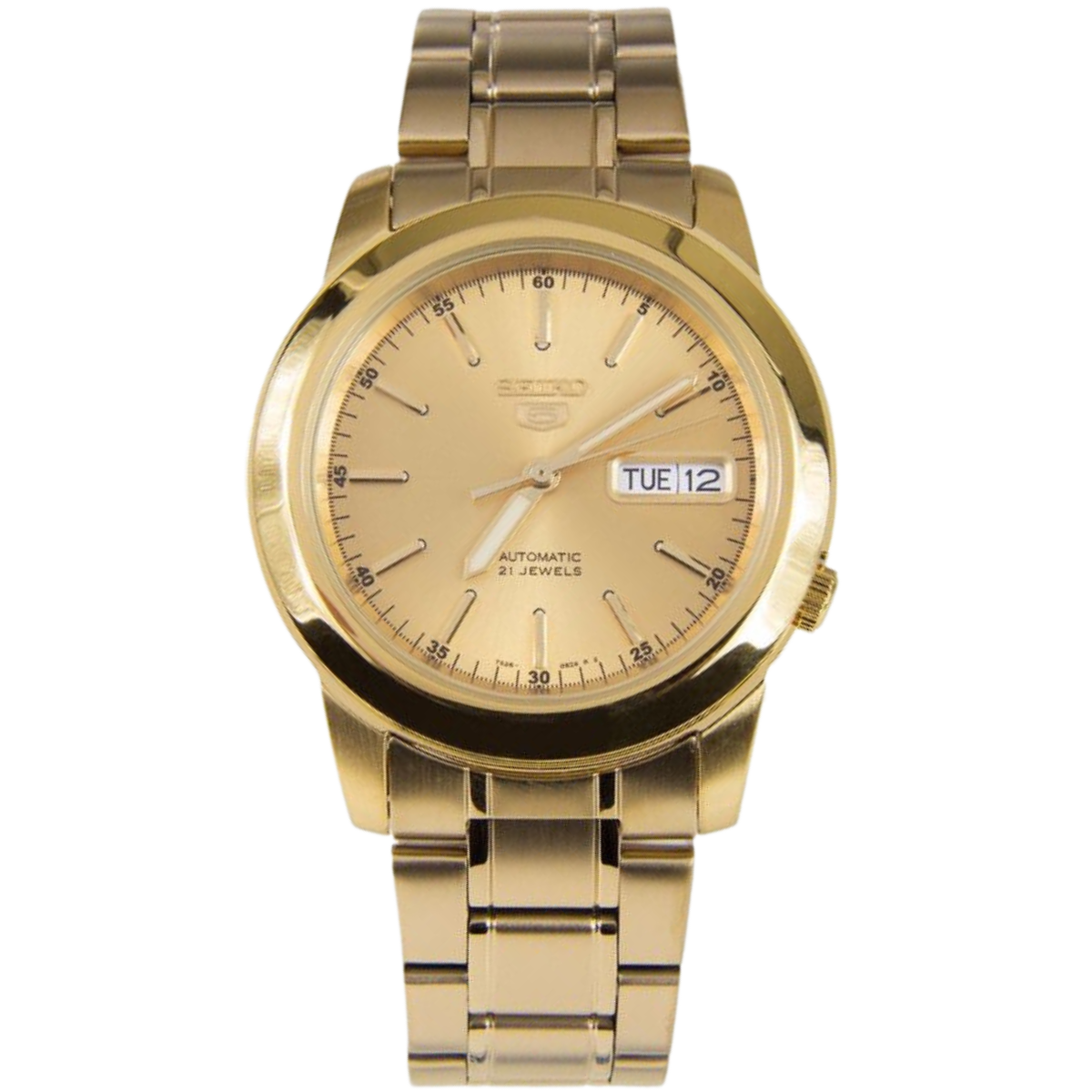นาฬิกา SEIKO 5 Series 21 Jewels Men's Watch รุ่น SNKE56 SNKE56K SNKE56K1 Automatic
