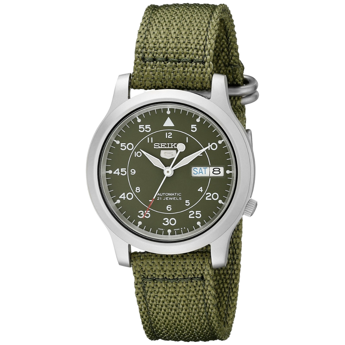 นาฬิกา SEIKO 5 Military Men's Watch รุ่น SNZG09 SNZG09K SNZG09K1 Automatic