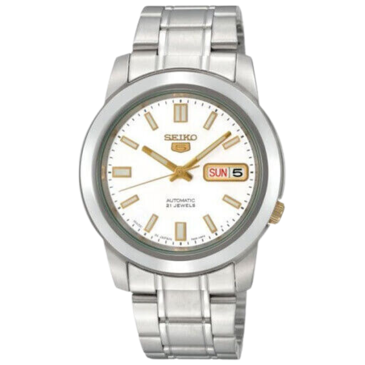 นาฬิกา SEIKO 5 Series 21 Jewels Men's Watch รุ่น SNKK07 SNKK07K SNKK07K1 Automatic