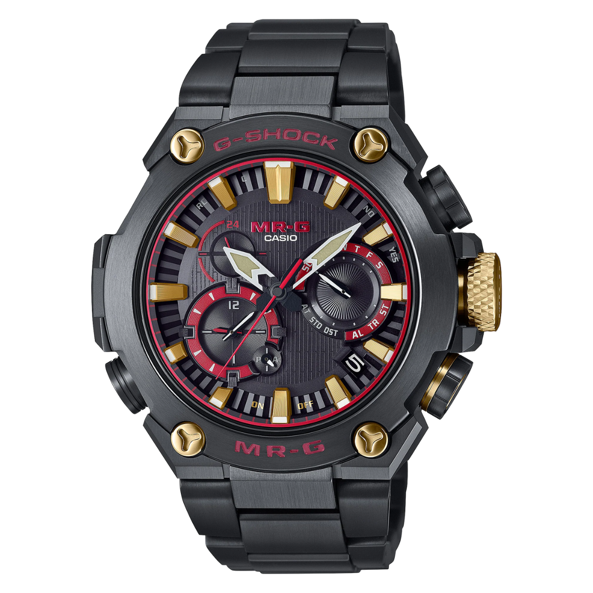 นาฬิกา G-SHOCK ซีรีส์ MR-G 'AKA-ZONAE' รุ่น MRG-G1000B-1A4 Solar