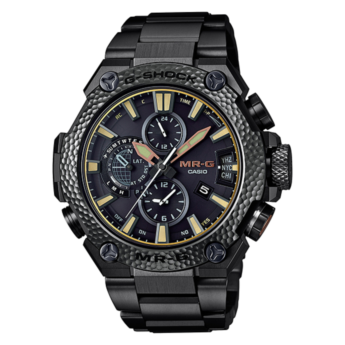 นาฬิกา G-SHOCK ซีรีส์ MR-G Hammer Tone รุ่น MRG-G2000HB-1A Solar