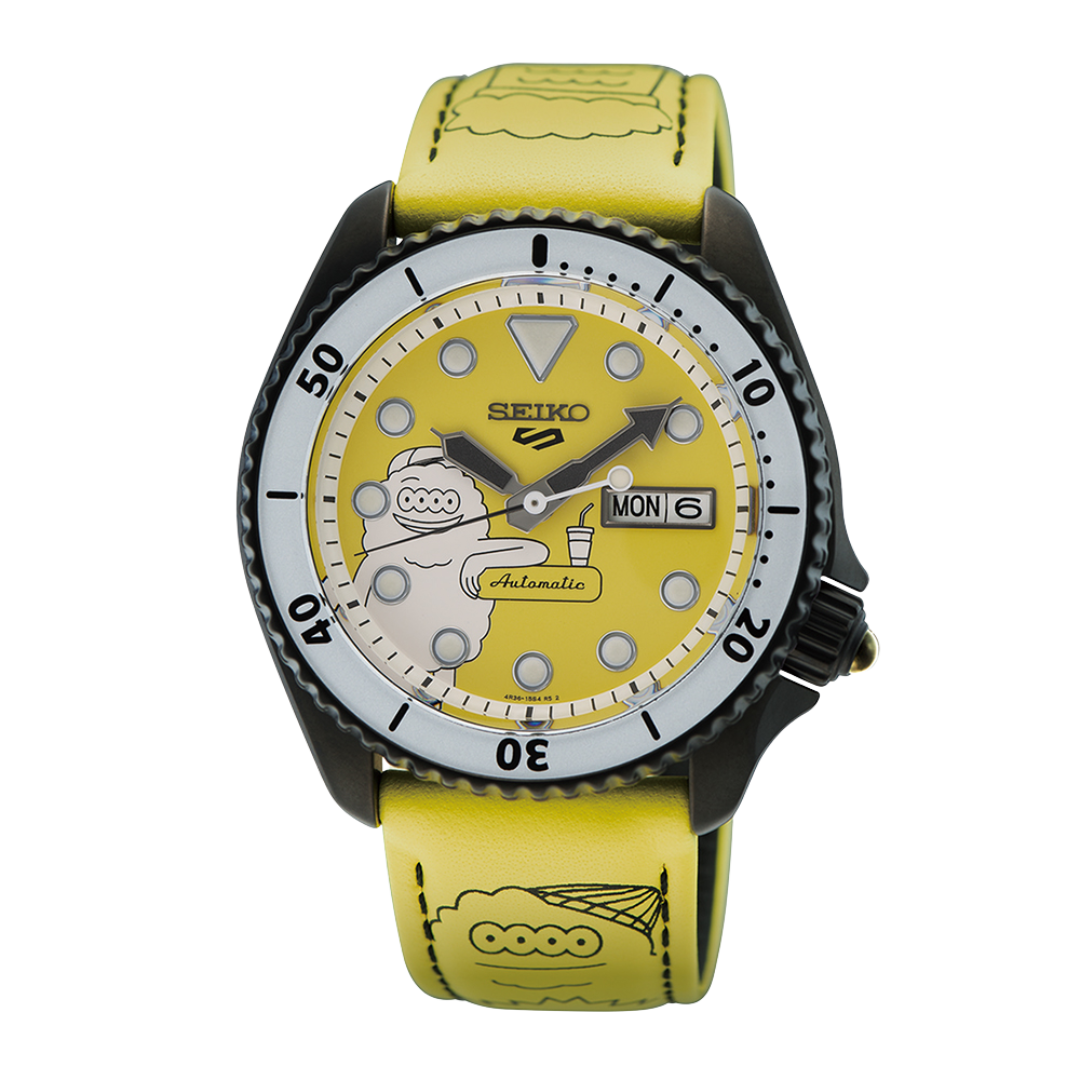 นาฬิกา SEIKO Seiko 5 Sports x Millions Monster รุ่น SRPL65 SRPL65K SRPL65K1 Limited Edition of 500 Pcs.