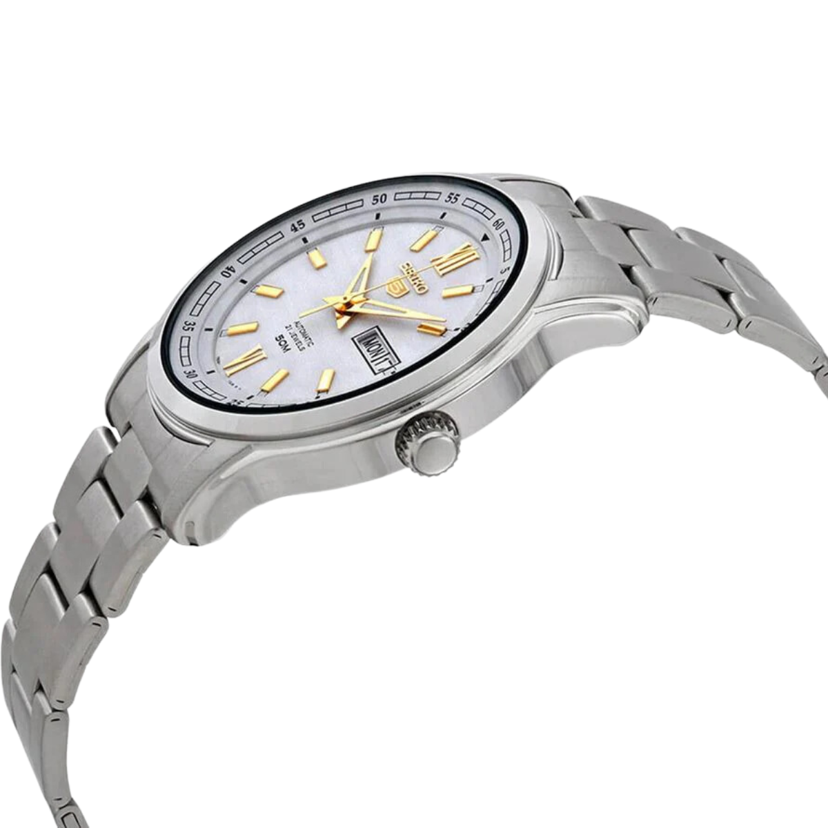 นาฬิกา SEIKO 5 Series 21 Jewels Men's Watch รุ่น SNKP15 SNKP15K SNKP15K1 Automatic