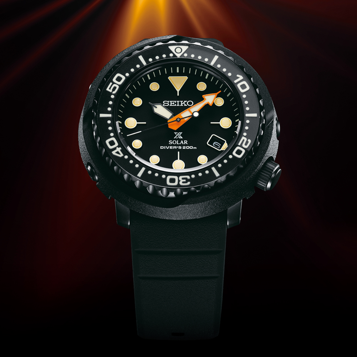 นาฬิกา SEIKO Prospex The Black Series Limited Edition of 5,000 pieces รุ่น SNE577 SNE577P SNE577P1 Solar