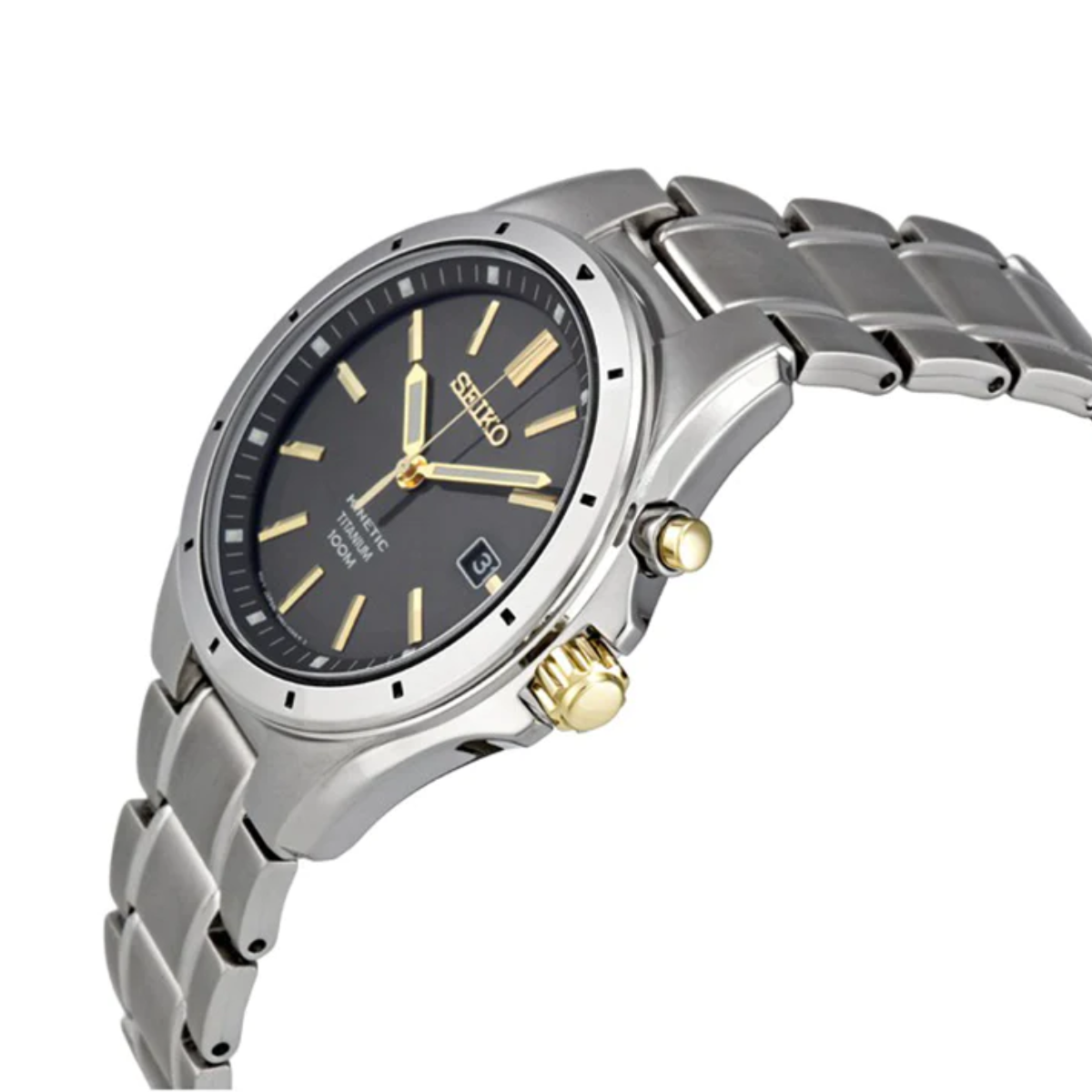นาฬิกา SEIKO Kinetic Titanium Men's Watch รุ่น SKA765 SKA765P SKA765P1