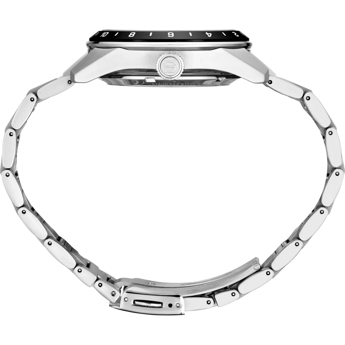 นาฬิกา SEIKO Presage GMT Sharp Edged Series 'Tokiwa' Dial Men's Watch รุ่น SPB219 SPB219J SPB219J1 Automatic