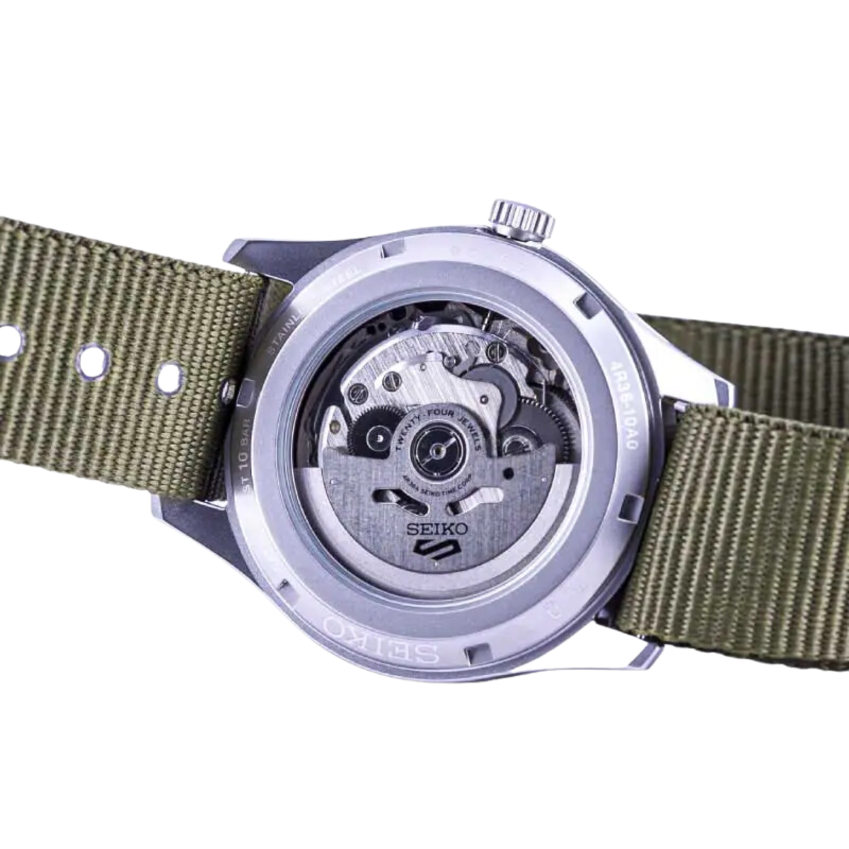 นาฬิกา SEIKO 5 Military Men's Watch รุ่น SNZG09 SNZG09K SNZG09K1 Automatic