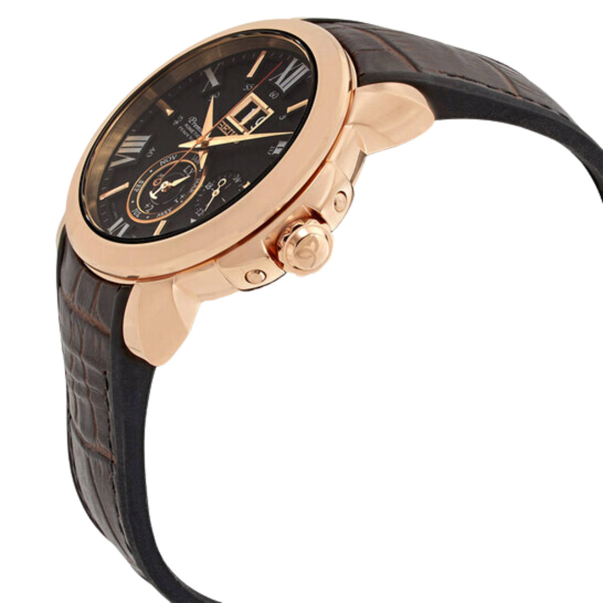 นาฬิกา SEIKO Premier Kinetic Perpetual Calendar Men's Watch รุ่น SNP146 SNP146P SNP146P1