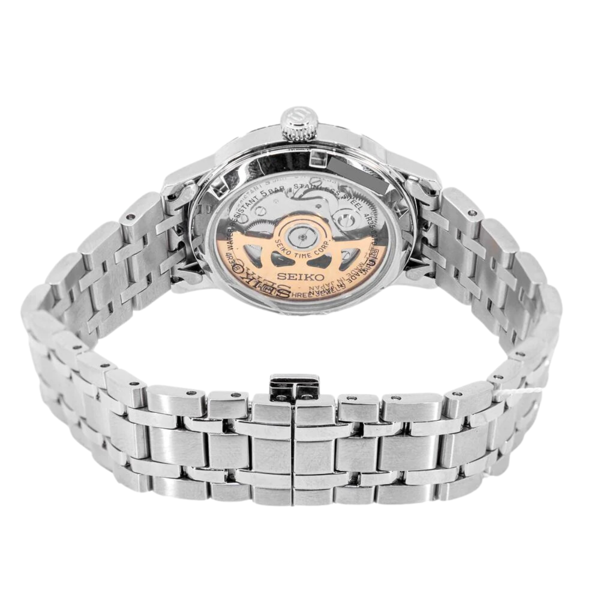 นาฬิกา SEIKO Presage Cocktail Time 'Espresso Martini' Women's Watch รุ่น SRP837 SRP837J SRP837J1 Automatic