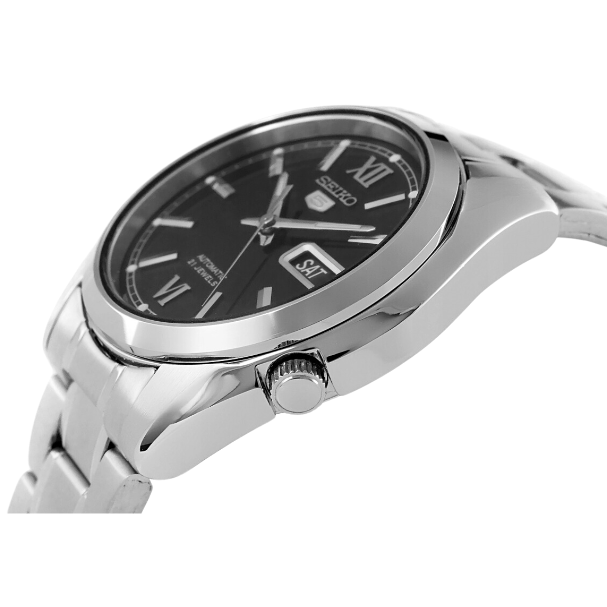 นาฬิกา SEIKO 5 Series 21 Jewels Men's Watch รุ่น SNKL55 SNKL55K SNKL55K1 Automatic