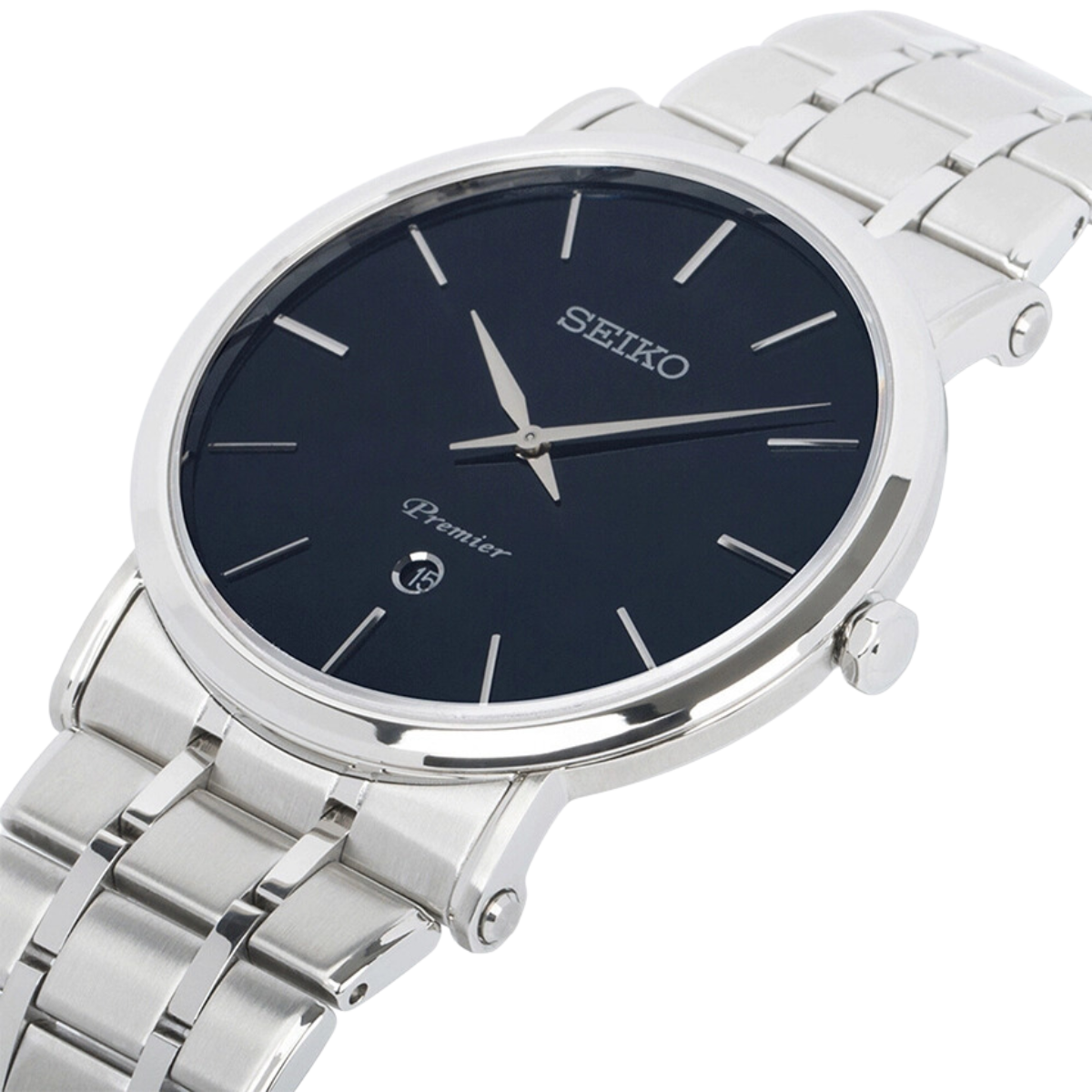 นาฬิกา SEIKO Premier Men's Watch รุ่น SKP399 SKP399P SKP399P1 Quartz
