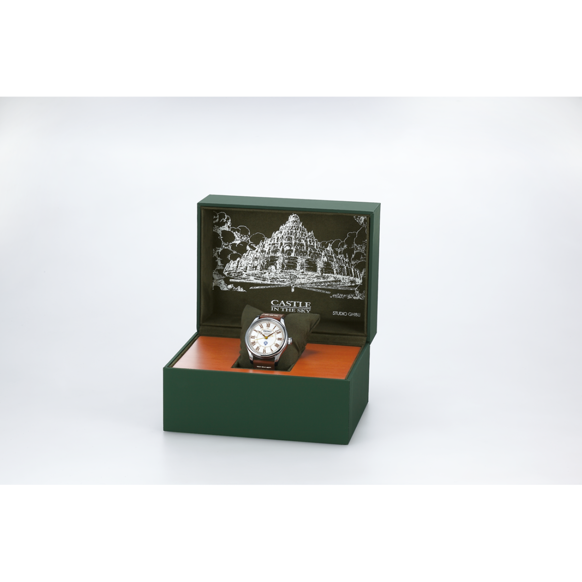 นาฬิกา SEIKO Presage Studio Ghibli 'Castle in the Sky' Collaboration Limited Edition of 1,200 pieces รุ่น SBP215 SBP215J SBP215J1 Automatic