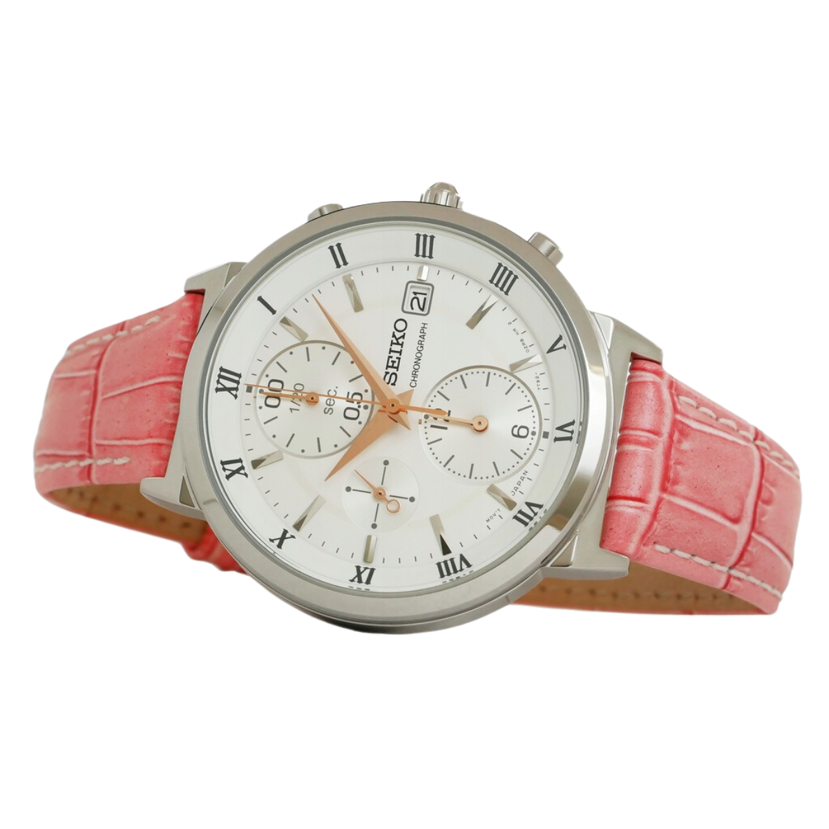 นาฬิกา SEIKO Chronograph Women's Watch รุ่น SNDV35 SNDV35P SNDV35P1 Quartz