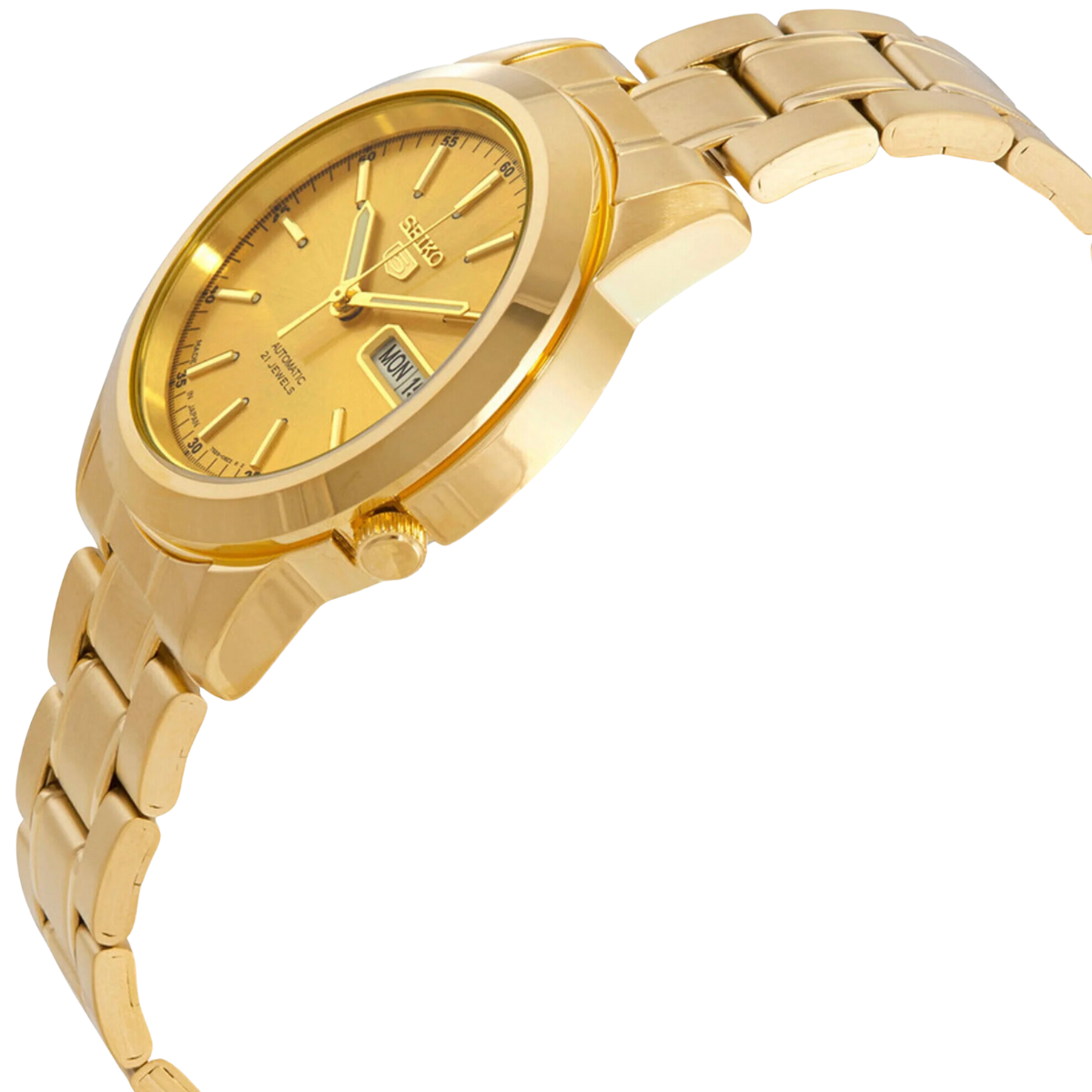 นาฬิกา SEIKO 5 Series 21 Jewels Men's Watch รุ่น SNKE56 SNKE56K SNKE56K1 Automatic