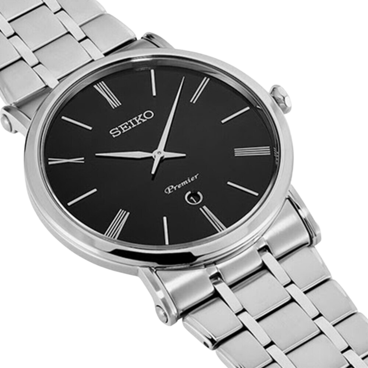 นาฬิกา SEIKO Premier Men's Watch รุ่น SKP393 SKP393P SKP393P1 Quartz