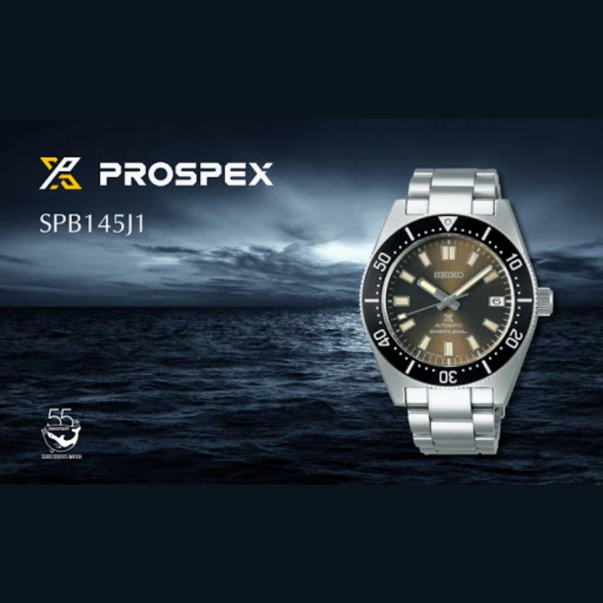 นาฬิกา SEIKO Prospex 1965 Heritage Diver's Watch รุ่น SPB145 SPB145J SPB145J1 Automatic