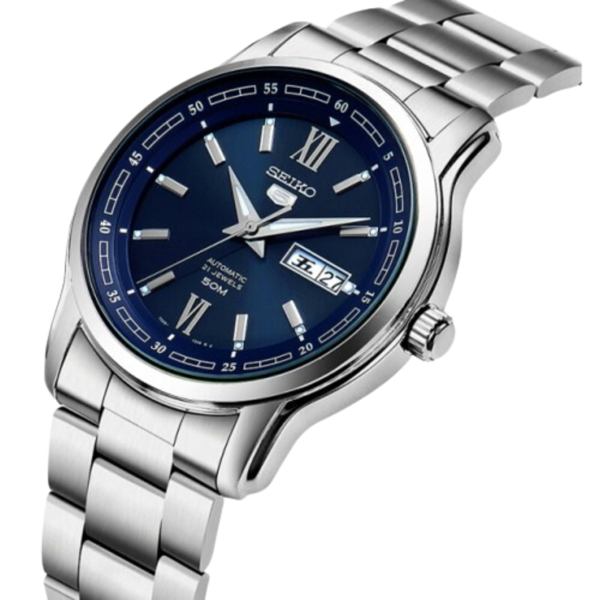 นาฬิกา SEIKO 5 Series 21 Jewels Men's Watch รุ่น SNKP17 SNKP17K SNKP17K1 Automatic