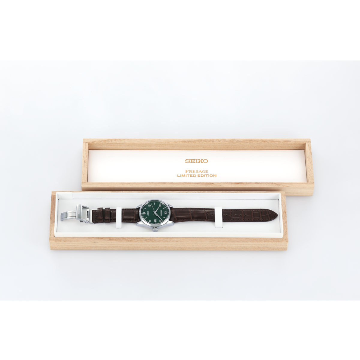 นาฬิกา SEIKO Presage Green Enamel Men's Watch Limited Edition of of 2,000 pieces รุ่น SPB111 SPB111J SPB111J1 Automatic