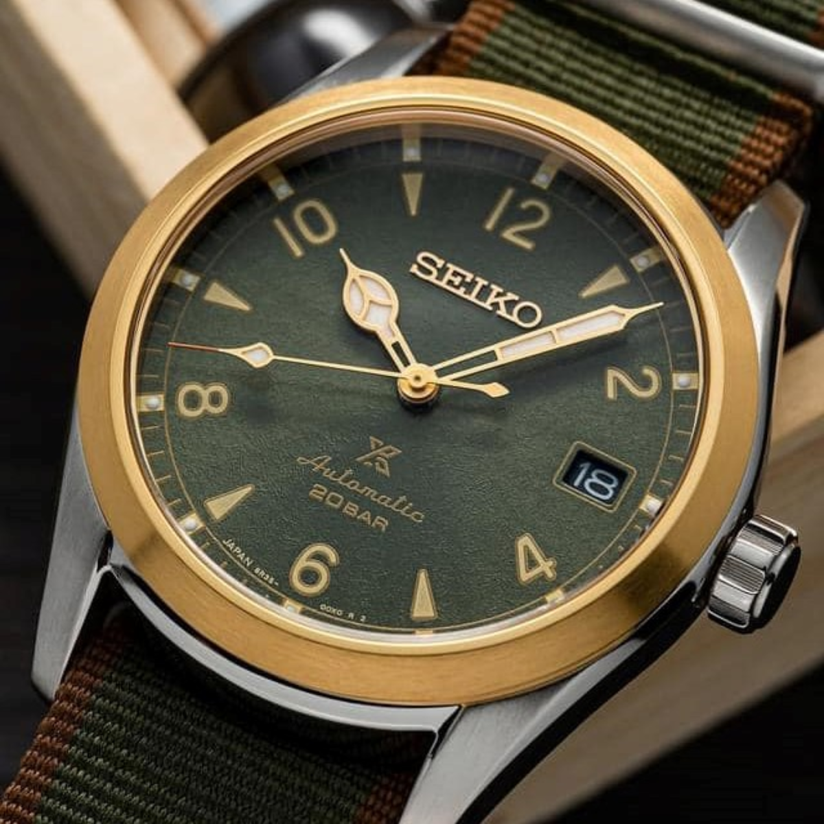 นาฬิกา SEIKO Prospex Alpinist Men's Watch รุ่น SPB212 SPB212J SPB212J1 Automatic