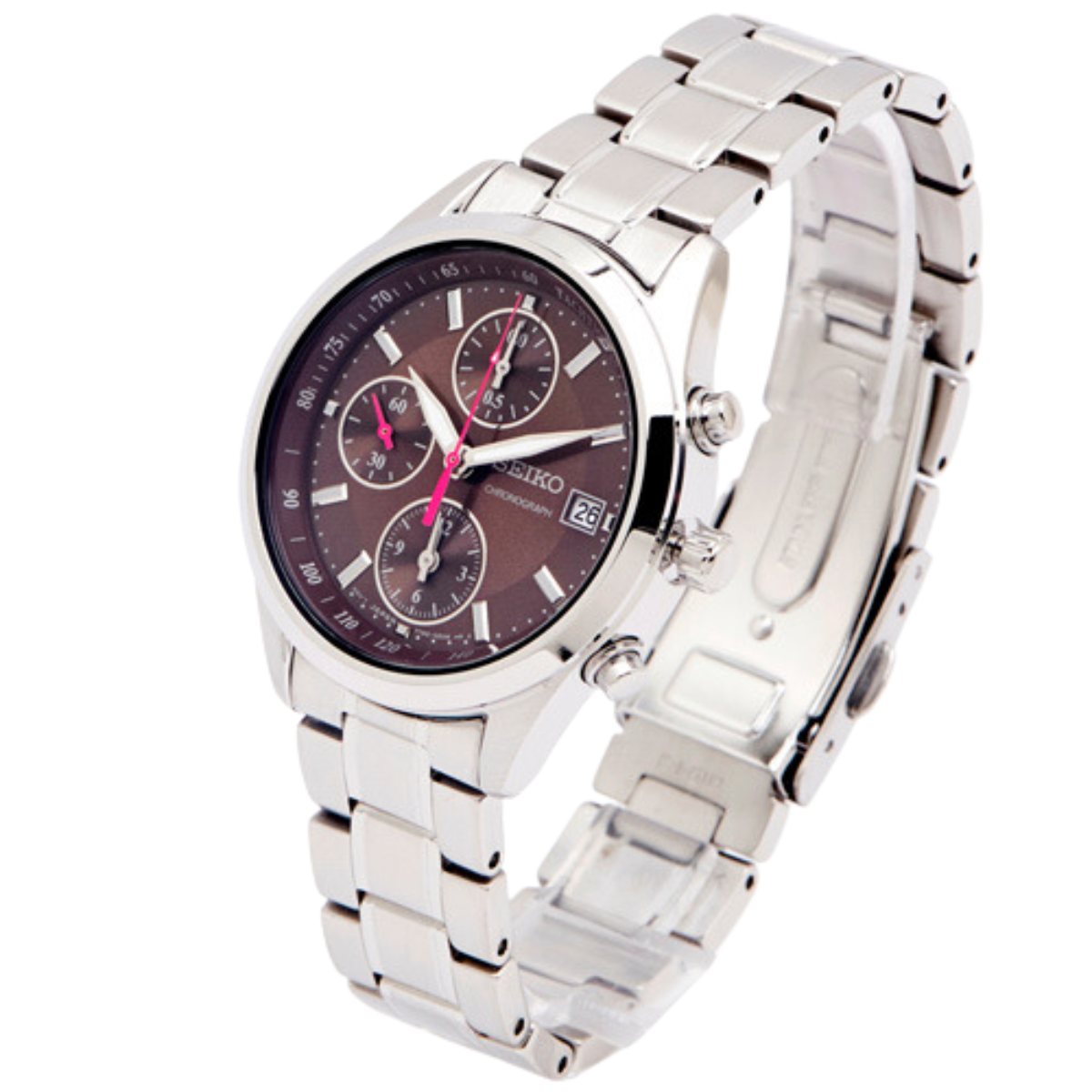 นาฬิกา SEIKO Chronograph Women's Watch รุ่น SNDV51 SNDV51P SNDV51P1 Quartz