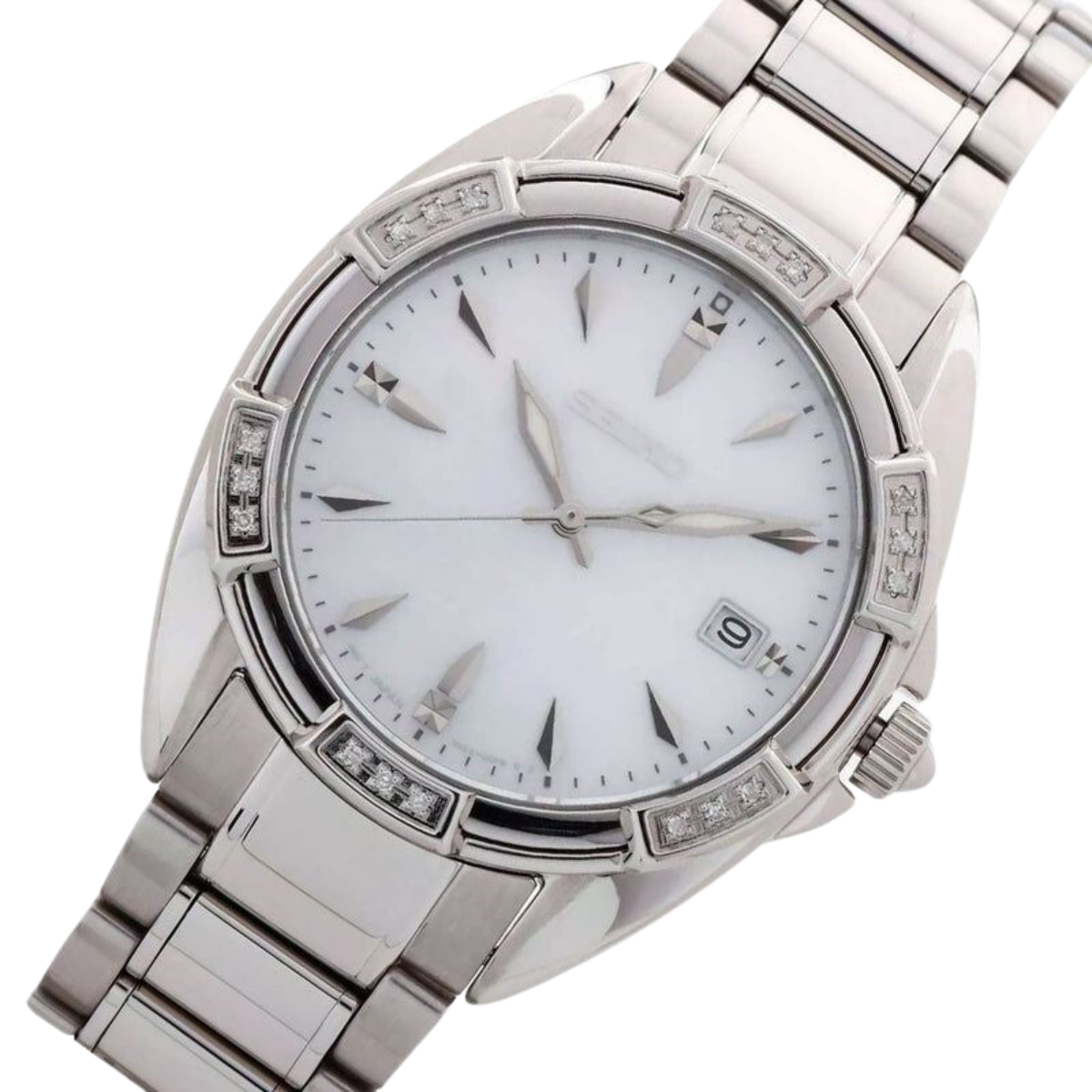 นาฬิกา SEIKO Conceptual Diamond Women's Watch รุ่น SKK883 SKK883P SKK883P1 Quartz