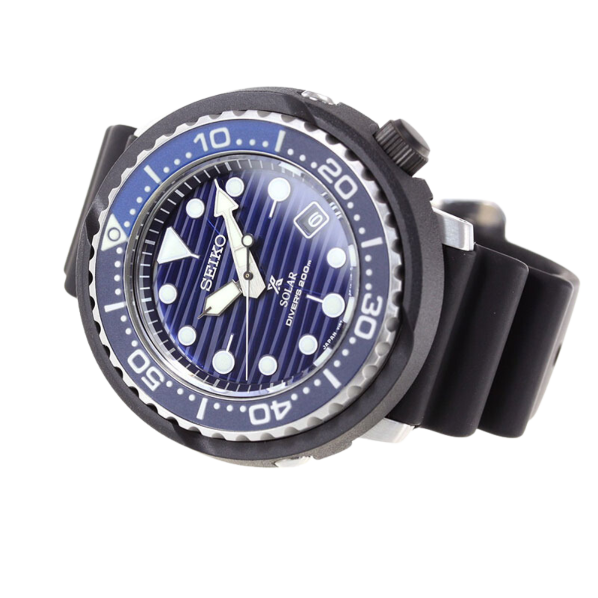 นาฬิกา SEIKO Prospex Tuna Case Men's Watch รุ่น SNE518 SNE518P SNE518P1 Solar