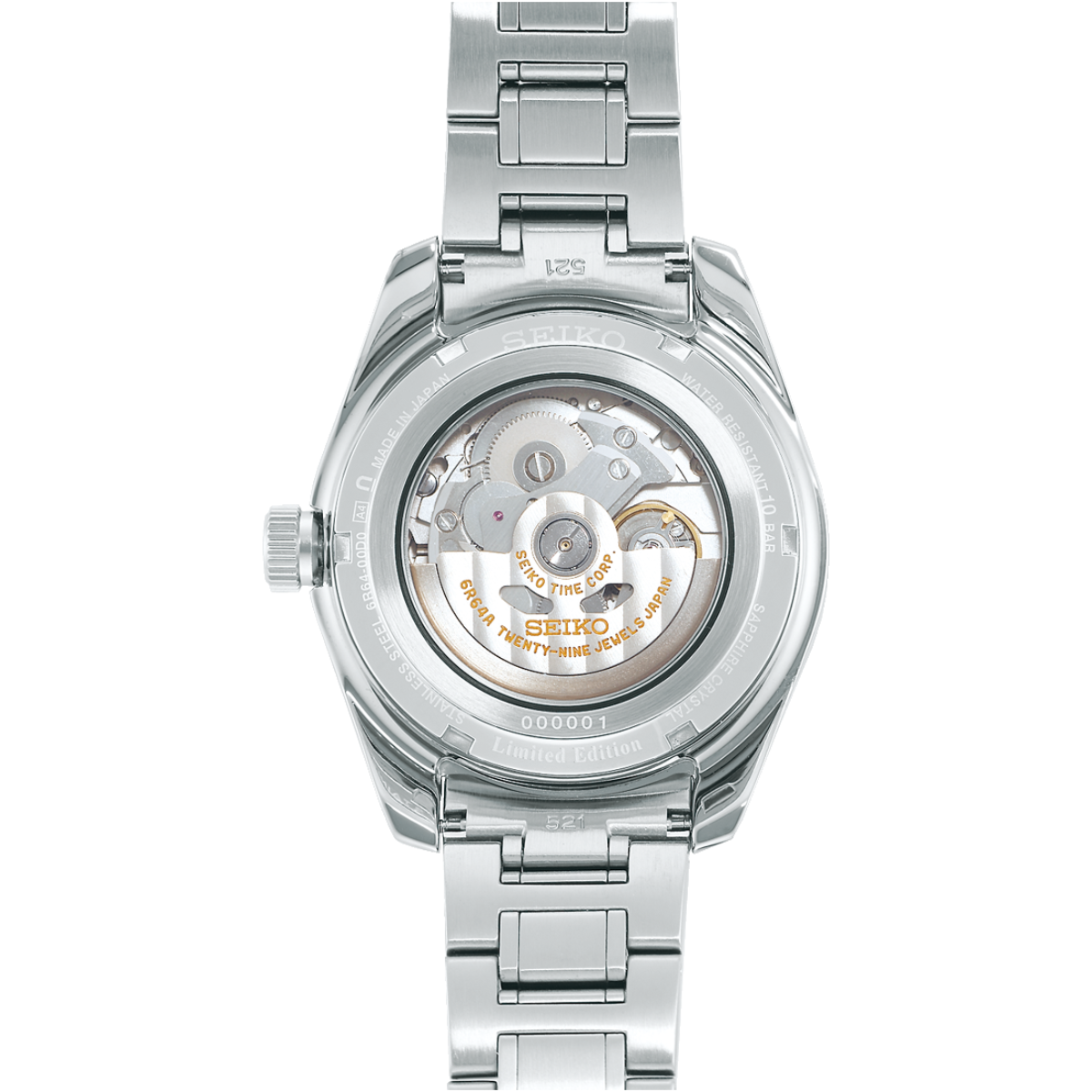 นาฬิกา SEIKO Presage GMT Sharp Edged Series 140th Anniversary Limited Edition of 3,500 pcs. รุ่น SPB223 SPB223J SPB223J1 Automatic