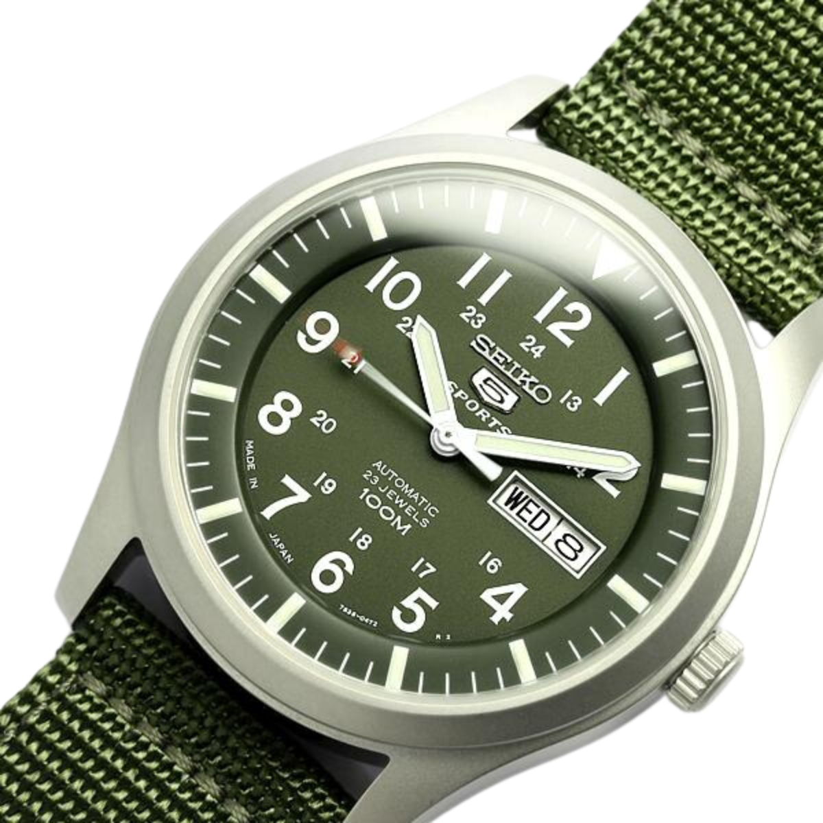 นาฬิกา SEIKO 5 Military Men's Watch รุ่น SNZG09 SNZG09K SNZG09K1 Automatic