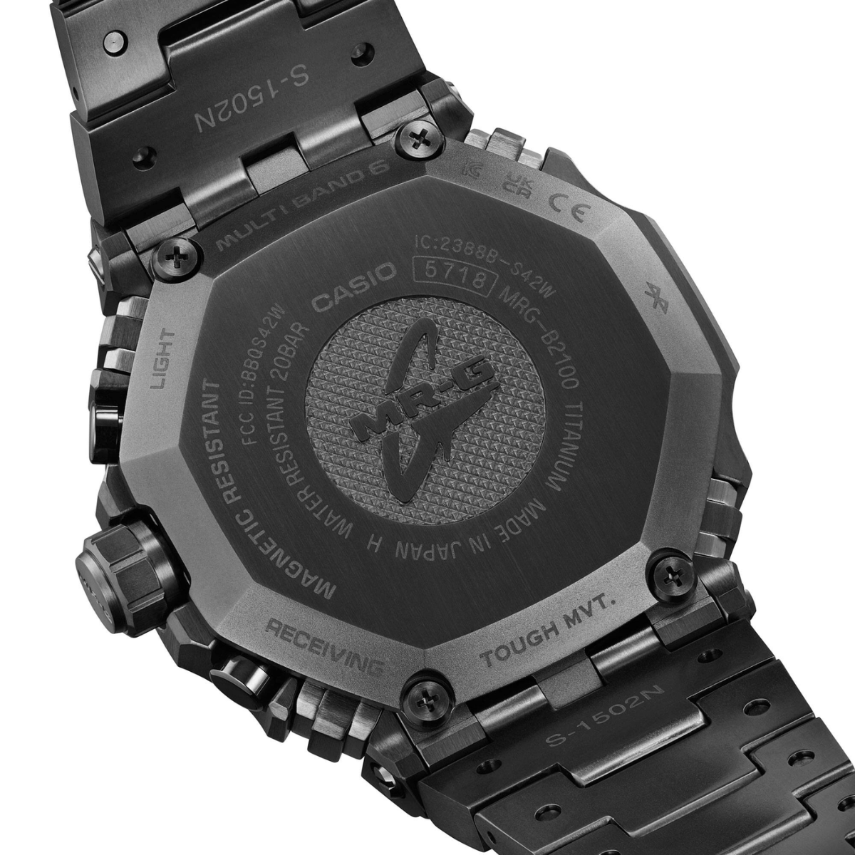 นาฬิกา G-SHOCK ซีรีส์ MRG-B2100 รุ่น MRG-B2100B-1A Solar