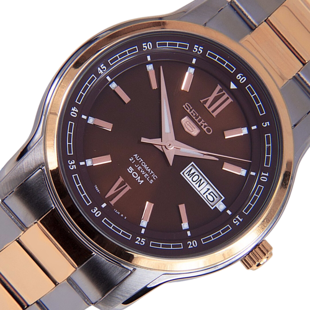 นาฬิกา SEIKO 5 Series 21 Jewels Men's Watch รุ่น SNKP18 SNKP18K SNKP18K1 Automatic