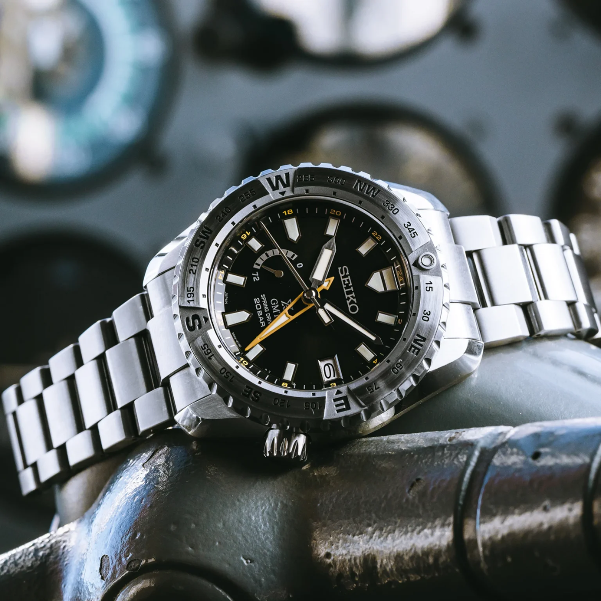 นาฬิกา SEIKO Prospex LX Spring Drive GMT Titatium รุ่น SNR025 SNR025J SNR025J1 (SBDB029)