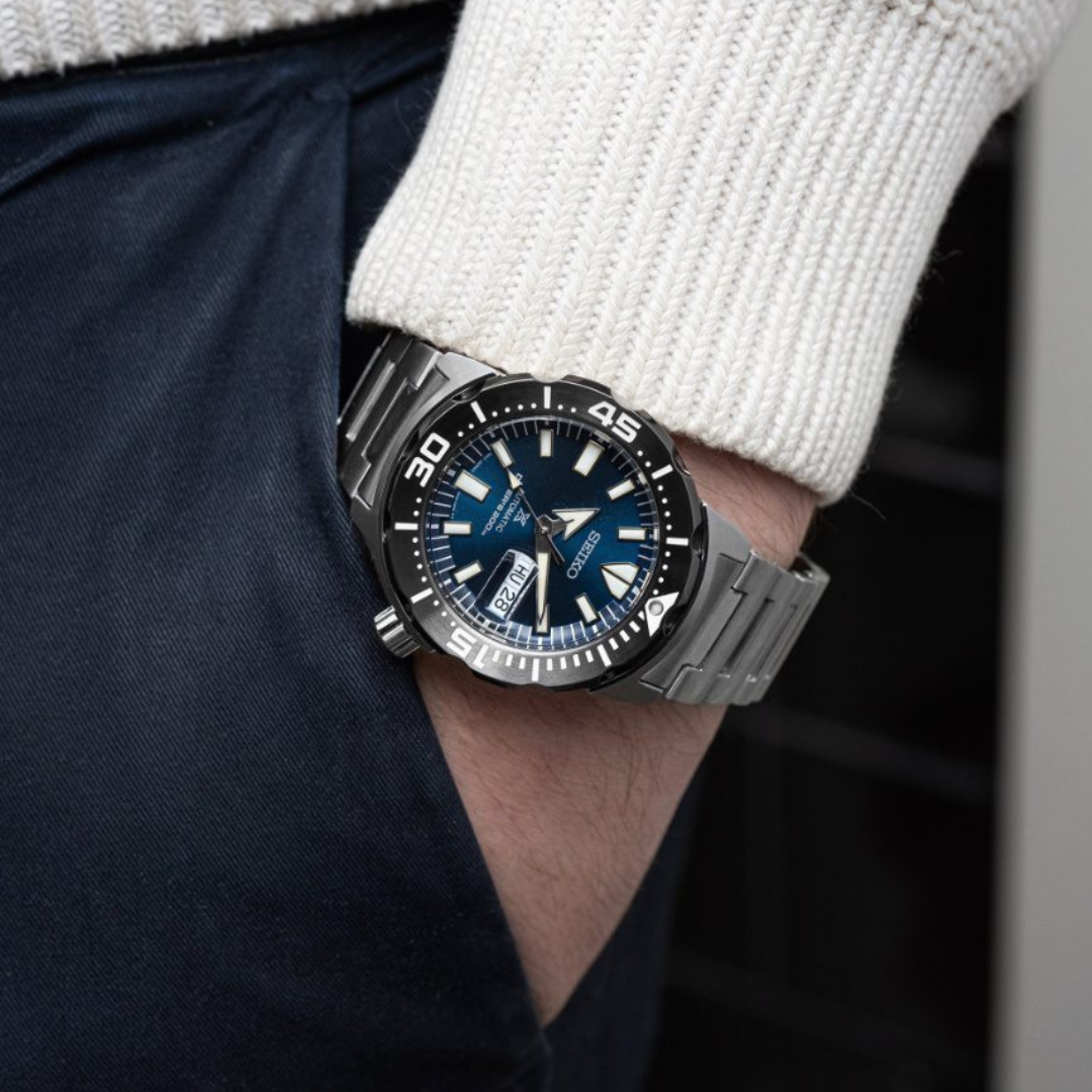 นาฬิกา SEIKO PROSPEX “MONSTER” รุ่น SRPD25 SRPD25K SRPD25K1 AUTOMATIC DIVER’S 200m.