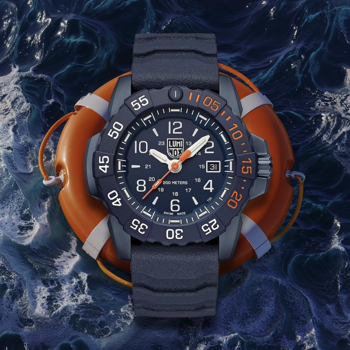 นาฬิกา Luminox Navy SEAL Foundation Back to the Blue รุ่น XS.3253.CBNSF.SET