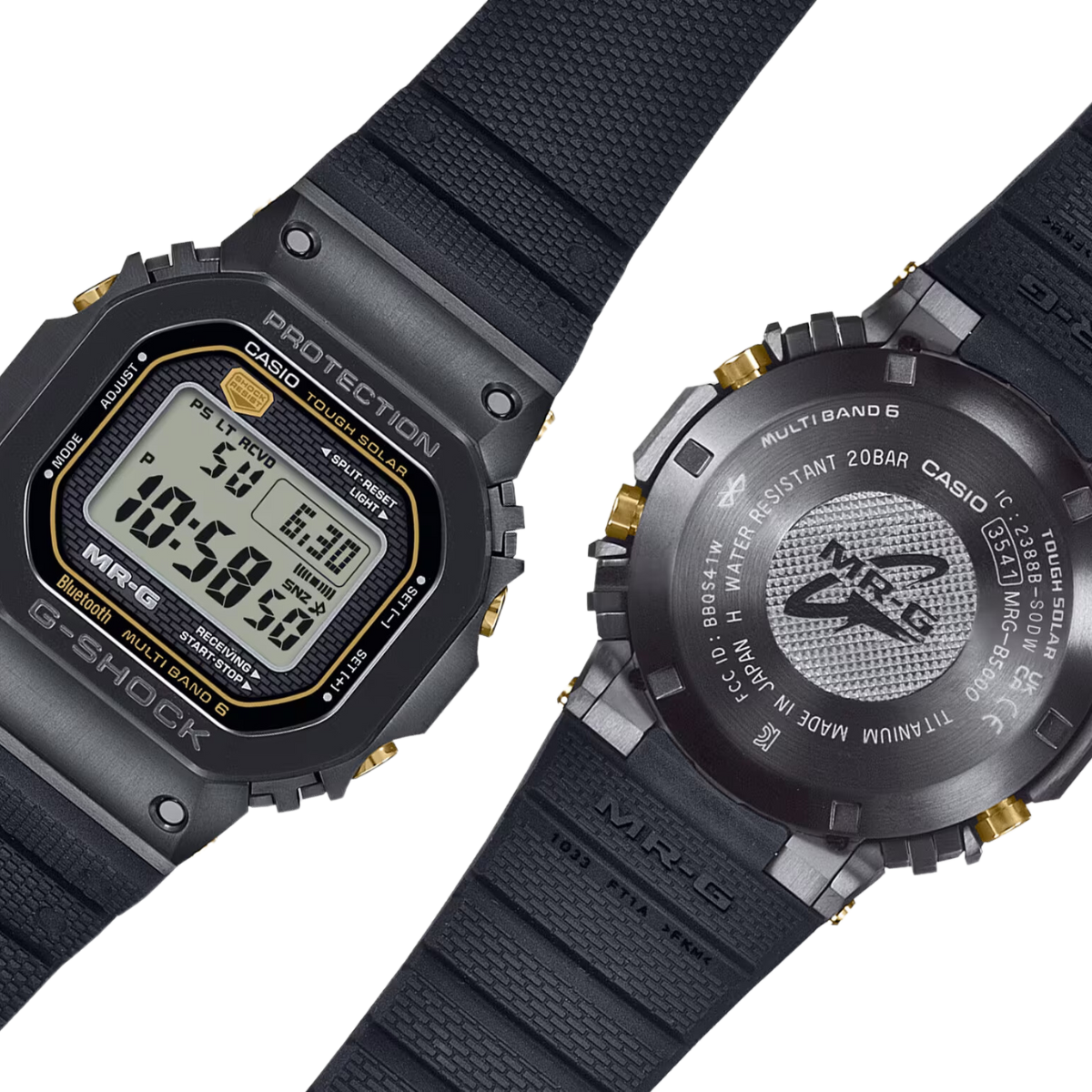 นาฬิกา G-SHOCK ซีรีส์ MRG-B5000 รุ่น MRG-B5000R-1 Solar