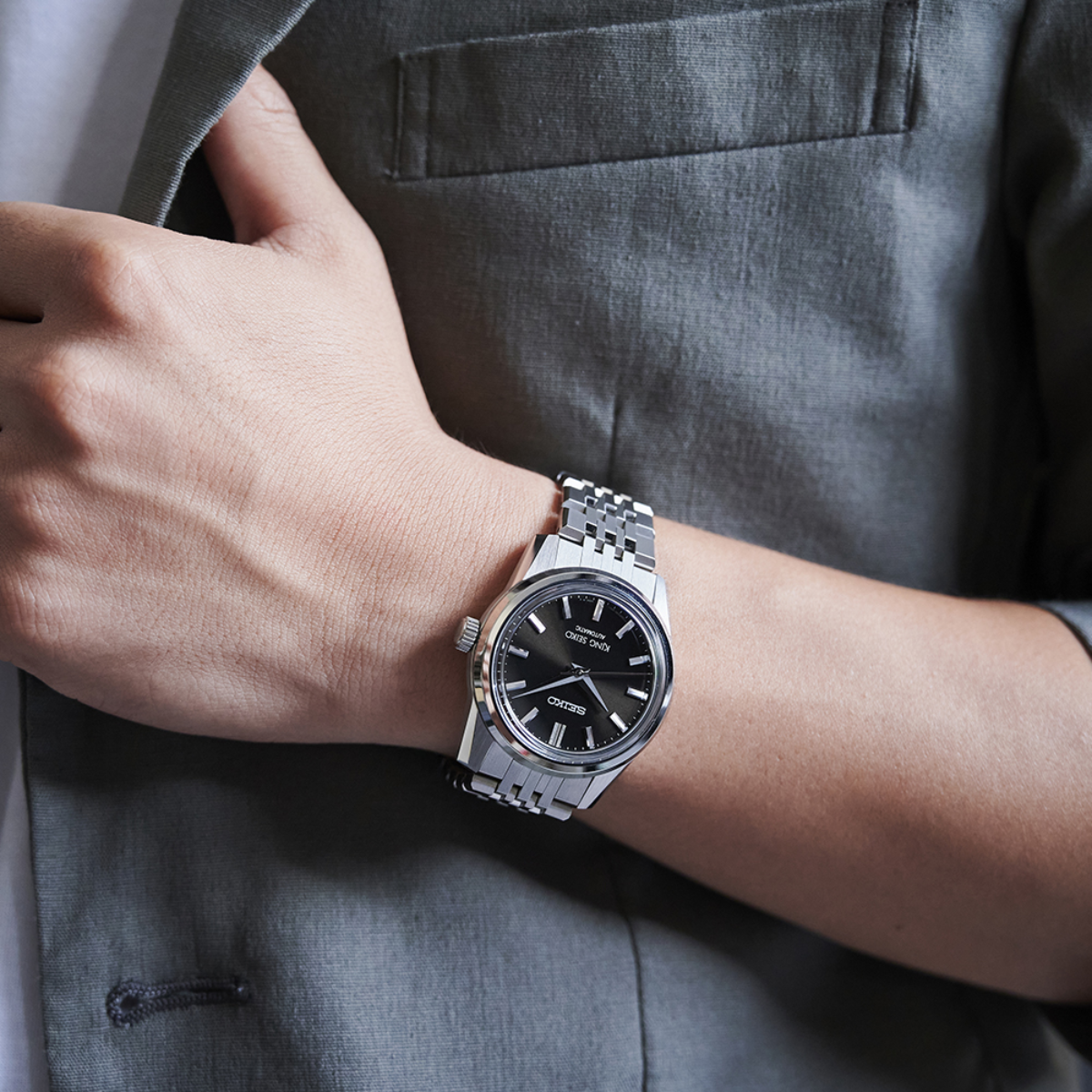 นาฬิกา SEIKO King Seiko KSK Men's Watch รุ่น SPB283 SPB283J SPB283J1 Automatic