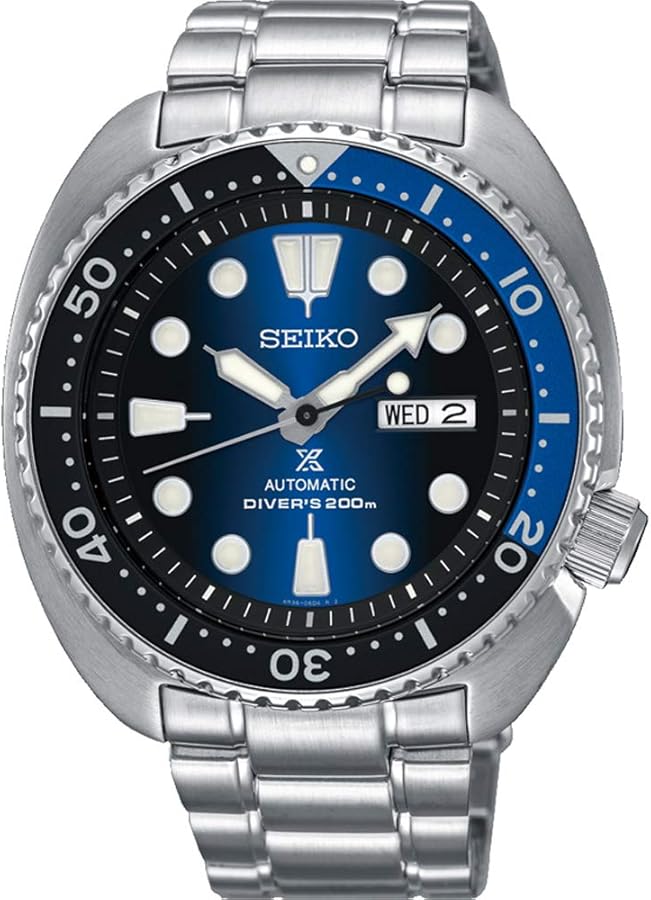 นาฬิกา SEIKO Prospex Turtle (Batman) Diver's 200m Men's Watch รุ่น SRPC25 SRPC25K SRPC25K1 Automatic