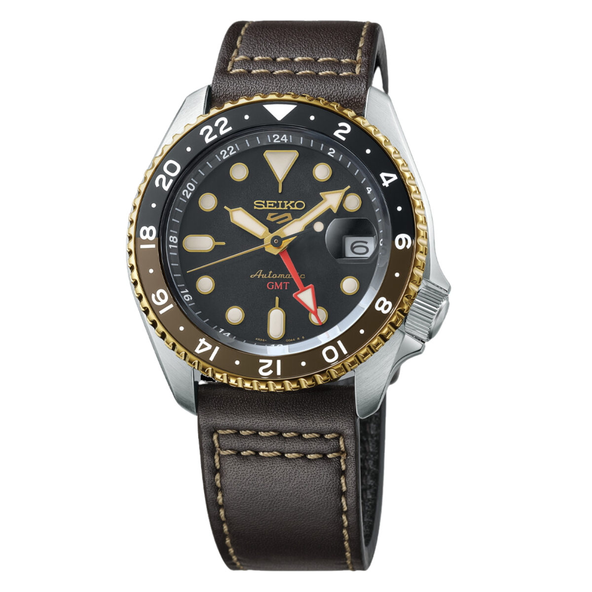 นาฬิกา SEIKO 5 Sports SKX Series GMT Men's Watch รุ่น SSK036 SSK036K SSK036K1 Automatic