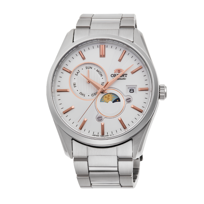 นาฬิกา ORIENT Classic รุ่น RA-AK0306S Sun & Moon Mechanical Men's watch
