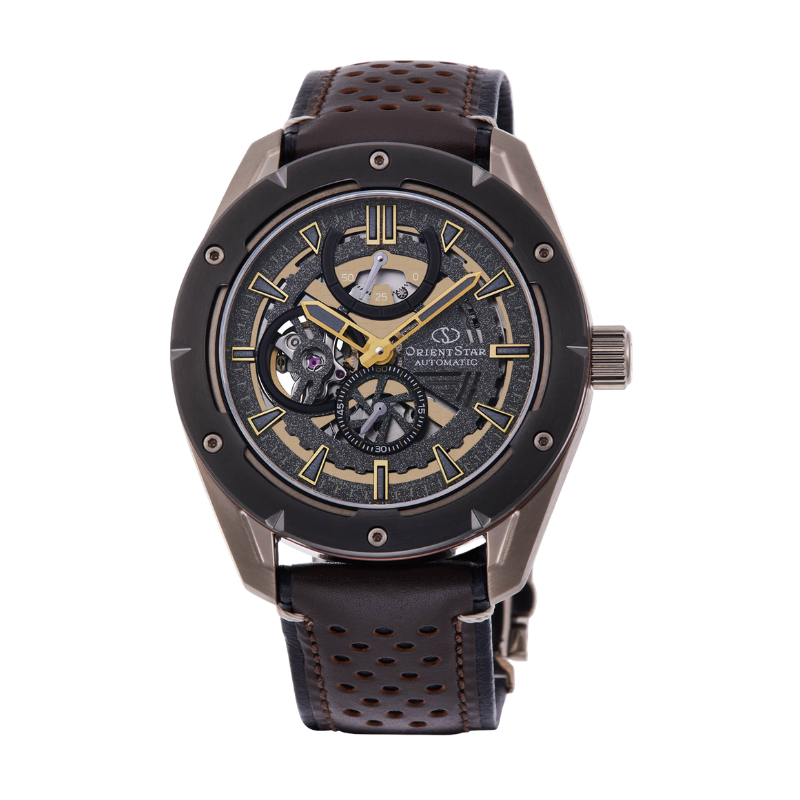 นาฬิกา ORIENT STAR Sport รุ่น RE-AV0A04B Avant-garde Skeleton Mechanical Men's Watch
