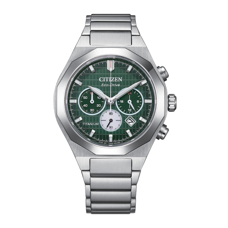 นาฬิกา CITIZEN Zenshin Chrono รุ่น CA4691-59X Super Titanium Eco-Drive