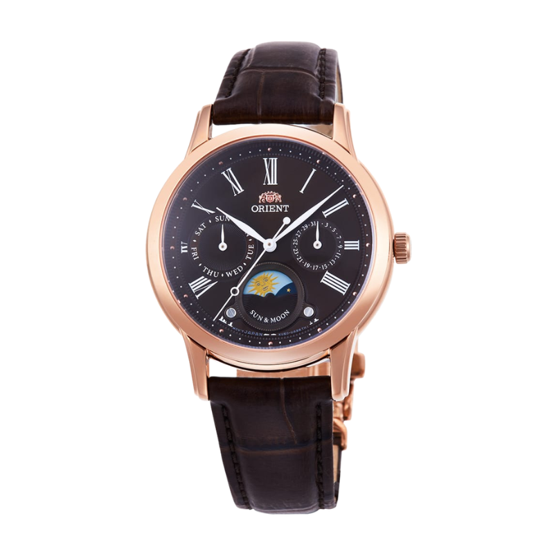 นาฬิกาผู้หญิง ORIENT Classic รุ่น RA-KA0002Y Sun & Moon Quartz Ladies' watch