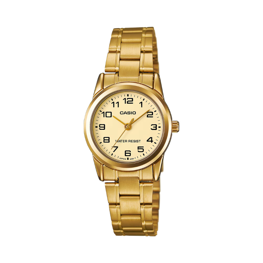 นาฬิกาผู้หญิง Casio Analog รุ่น LTP-V001G-9B