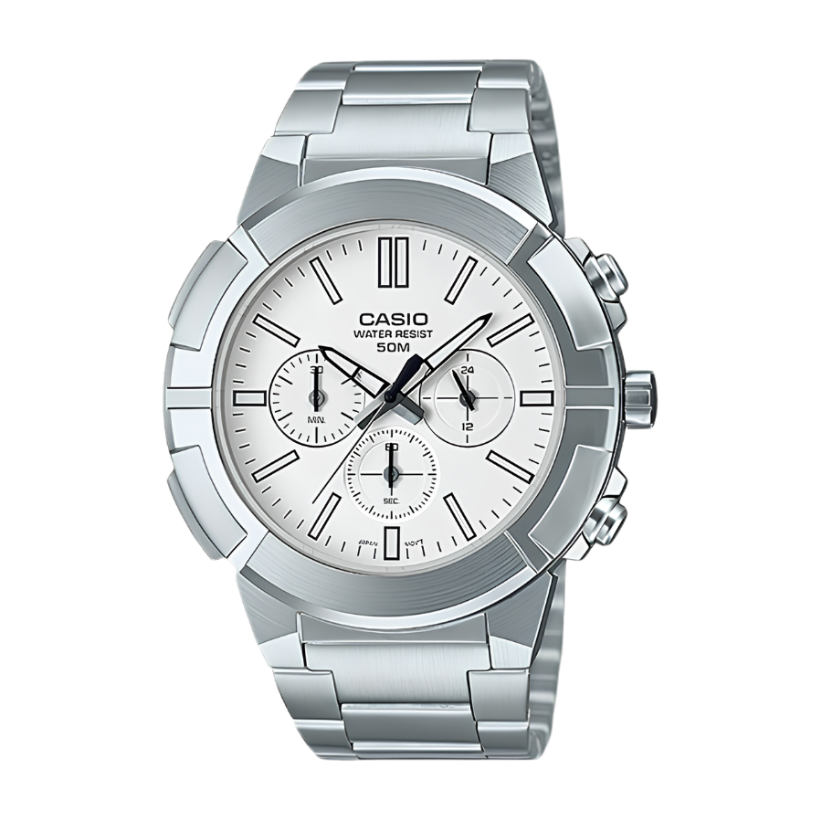 นาฬิกา Casio Chronograph รุ่น MTP-E500D-7A