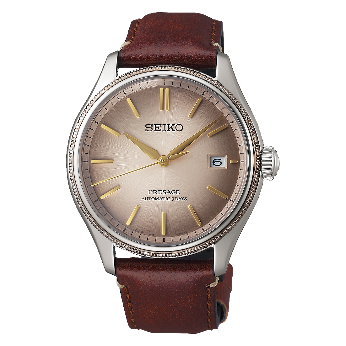 นาฬิกา SEIKO Presage Classic Series 'Shiracha' รุ่น SPB529 SPB529J SPB529J1 Upcycling Leather Strap Limited Edition of 3,000 Pcs.