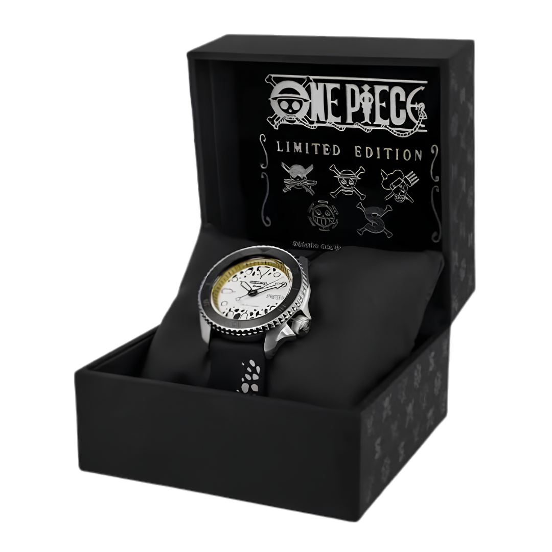 นาฬิกา SEIKO 5 Sports x ONE PIECE รุ่น SRPH63 SRPH63K SRPH63K1 'Law’ Limited Edition of 5,000 Pcs.