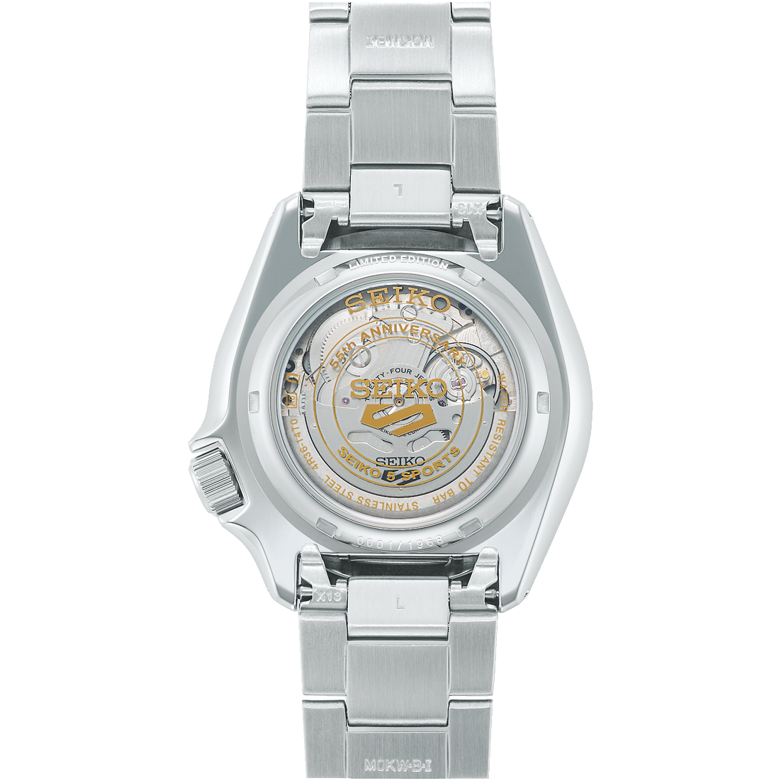 นาฬิกา SEIKO 5 Sports รุ่น SRPK07 SRPK07K SRPK07K1 55th Anniversary Customize Campaign Limited Edition of 1,968 Pcs.
