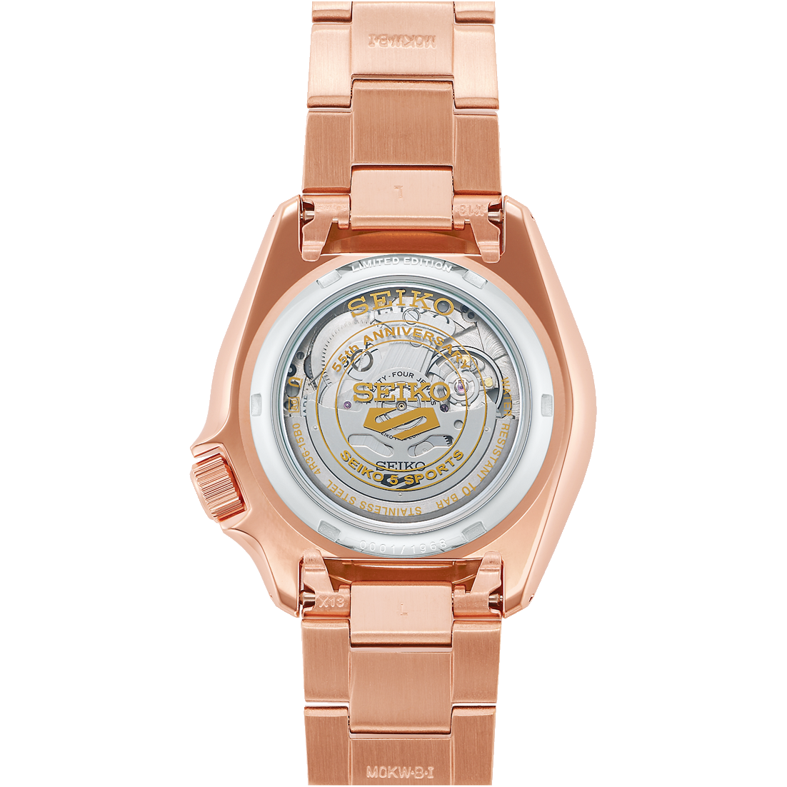 นาฬิกา SEIKO 5 Sports รุ่น SRPK08 SRPK08K SRPK08K1 55th Anniversary Customize Campaign Limited Edition of 1,968 Pcs.