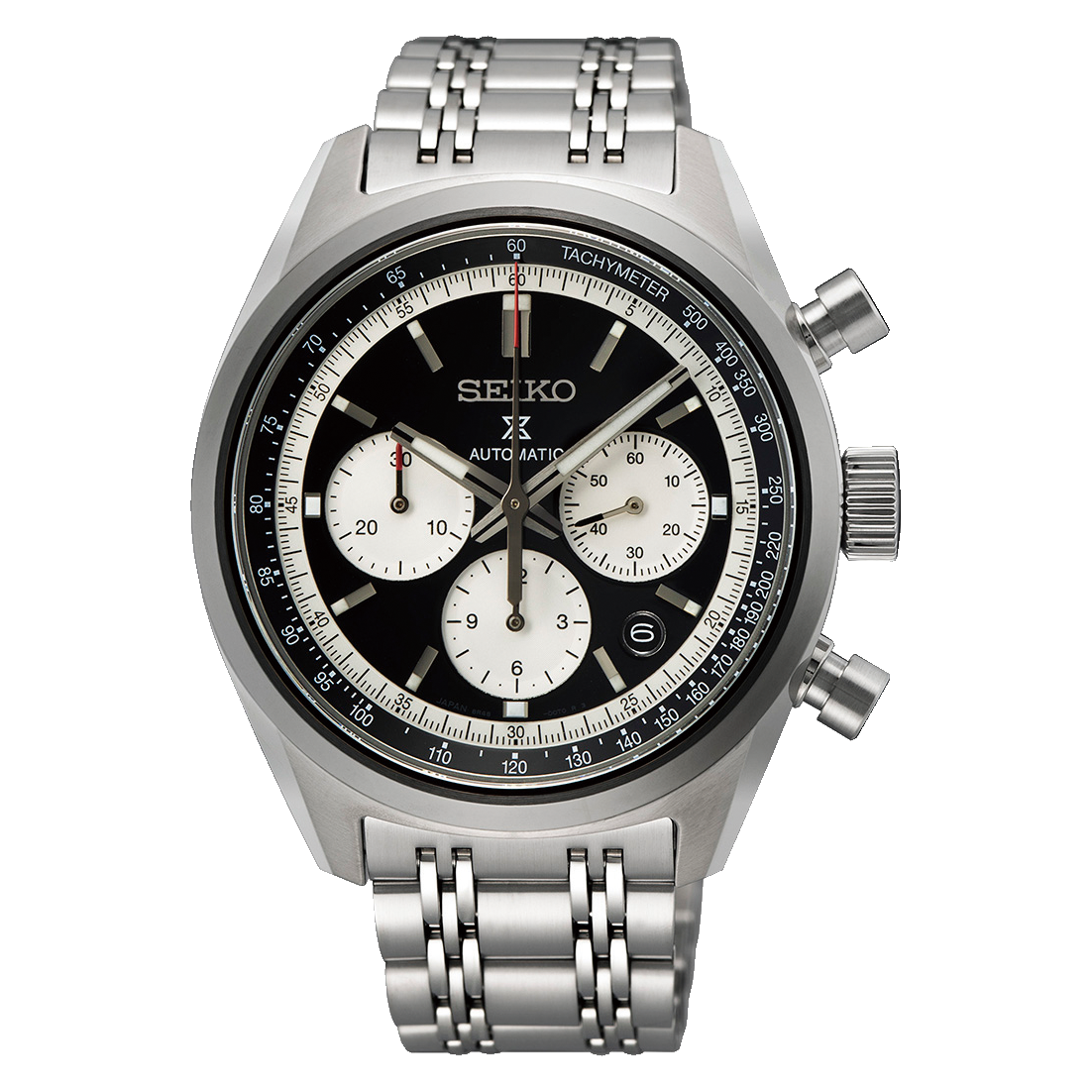 นาฬิกา SEIKO Prospex รุ่น SRQ053 SRQ053J SRQ053J1 Speedtimer Mechanical Chronograph Men's Watch